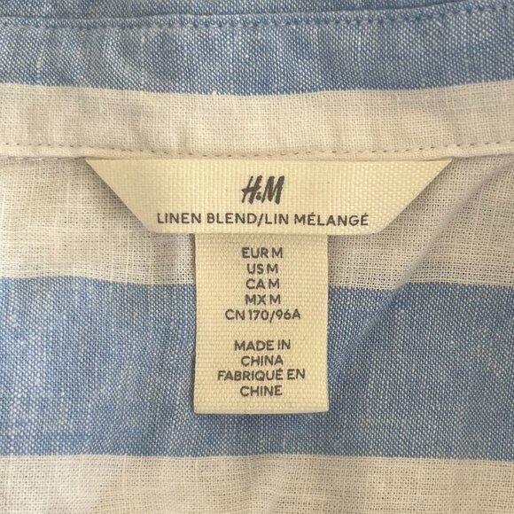 H&M Linen Button-Up Shirt - Picture 4 of 5